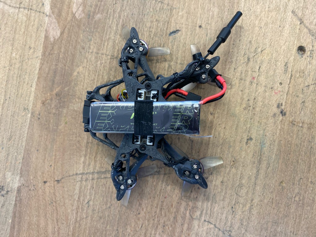 SD1 micro drone — bottom view