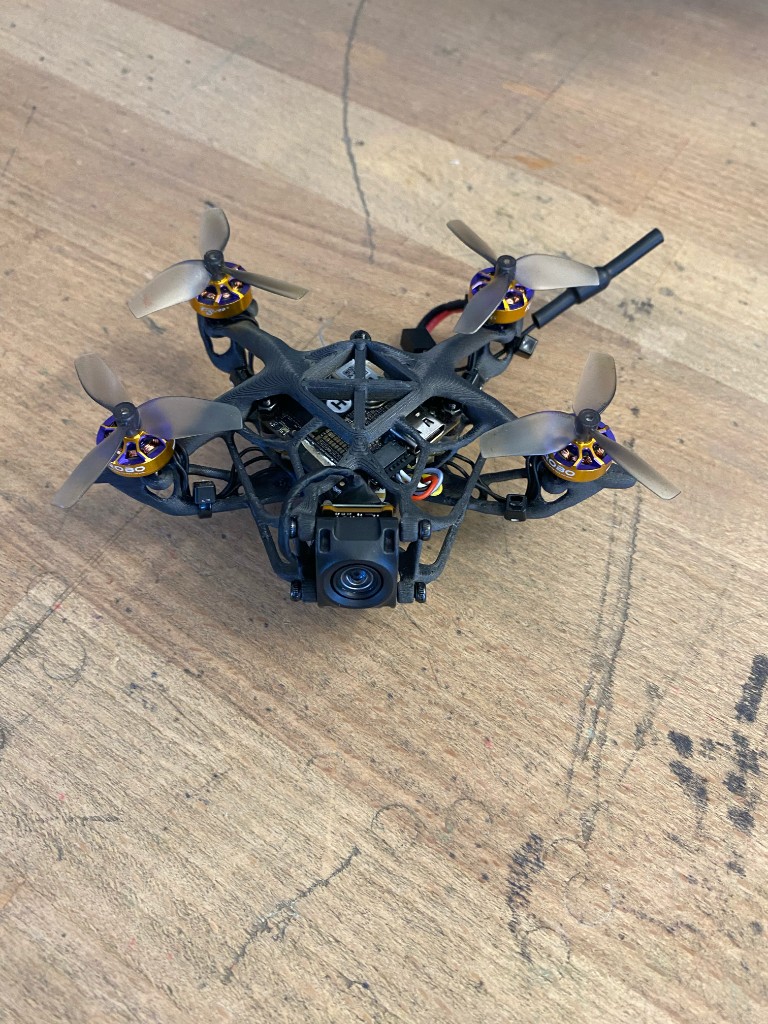 SD1 micro drone — front view