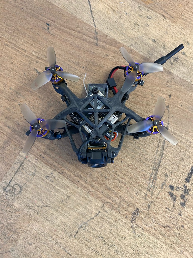 SD1 micro drone — plan view