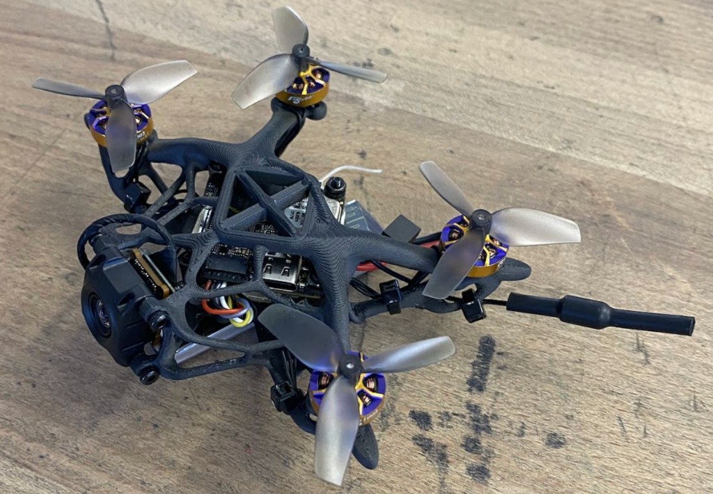 SD1 1.6 inch micro drone — top view